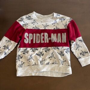 Marvel Spider-Man light sweater shirt